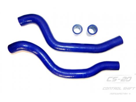 Полиуретановые патрубки радиатора ВАЗ 2110-2111 (4шт) Profi синий