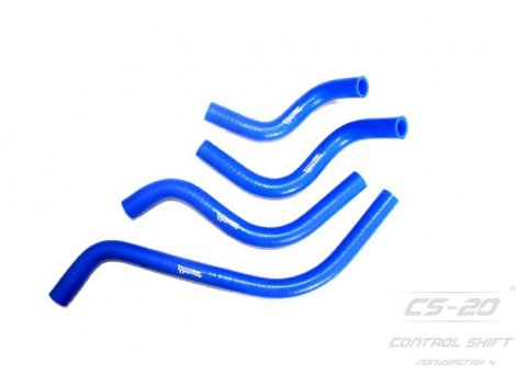 Полиуретановые патрубки печки ВАЗ 2108 (4шт) Profi синий