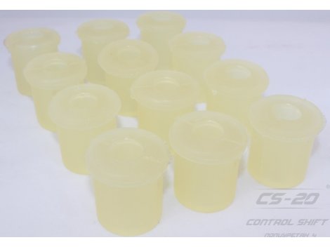 Втулки рессорные Волга (12шт) Полиуретан прозрачный