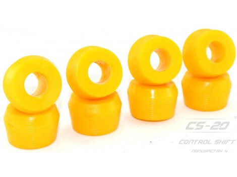 Полиуретановые втулки аморт. Волга/ГАЗель/УАЗ (8шт) ЖЕЛТЫЙ COMFORT