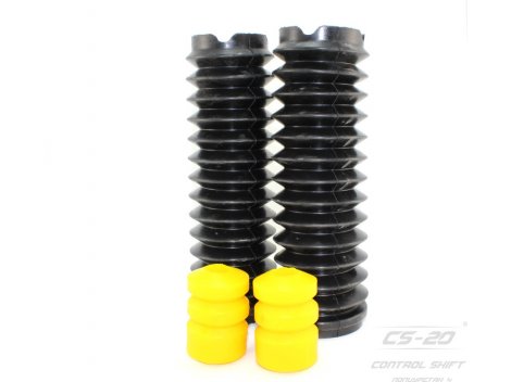 Полиуретановые отбойники задних стоек 2110/2112/2190 (2 отбойника + 2 пыльника 2110-2915681) желтый comfort