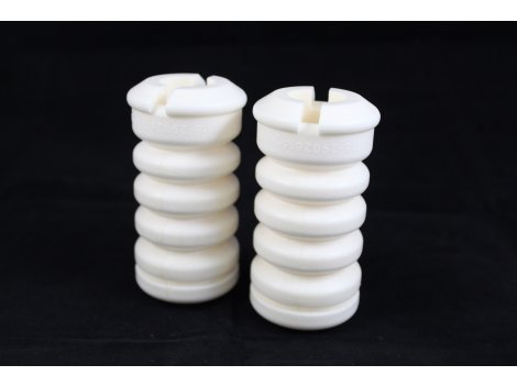 Отбойники передних стоек 1118/1119 (2шт) ОРИГИНАЛ ПОЛИУРЕТАН БЕЛЫЙ серия PROFI