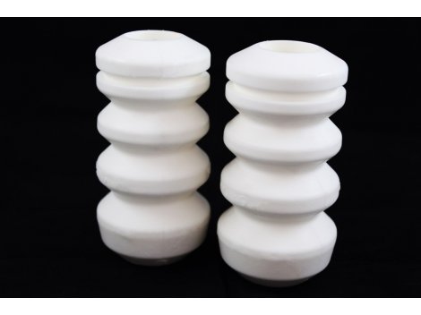 Отбойники передних стоек 2110/2170 (2шт) ОРИГИНАЛ ПОЛИУРЕТАН БЕЛЫЙ серия PROFI