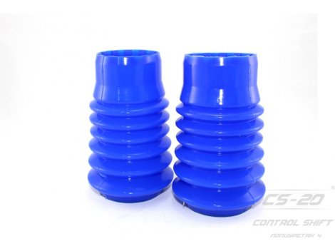 Пыльники передних стоек 2110/2111/2112/2170/2190/1118 (2 пыльника цвет синий, материал силикон) серия PROFI