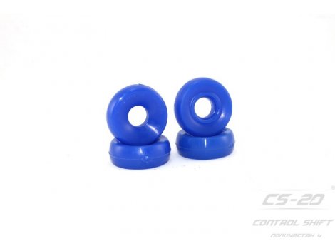 Полиуретановые втулки верхние амортизаторов (бублик) 2110/2108/2101/2170/2190/1118 (4шт) синий серия Profi