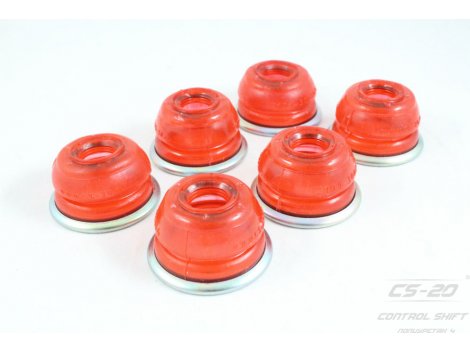 Пыльники рулевых тяг 2101/07 (6шт) КРАСНЫЙ ПОЛИУРЕТАН серия DRIVE