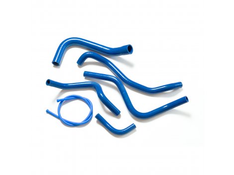 Комплект патрубков 2190 АКПП (7 шт) СИНИЙ СИЛИКОН