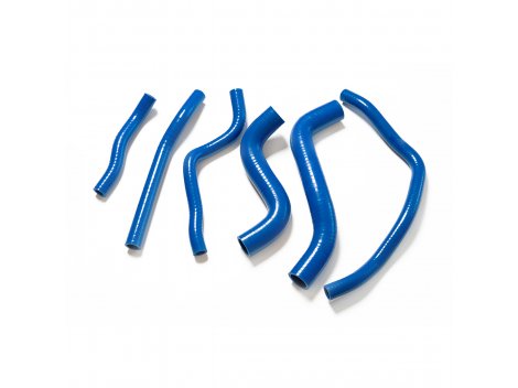 Комплект патрубков 2123 (6 шт) СИНИЙ СИЛИКОН
