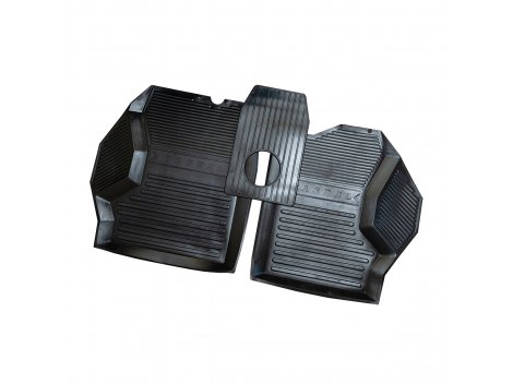 Коврик салона ГАЗель с перемычкой под рычаг КПП в пакете серия Оригинал + материал: каучук