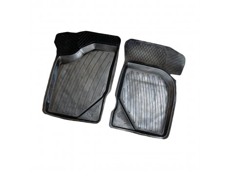 Коврик салона передние ВАЗ-1118,1119 КАЛИНА 2шт в пакете серия Оригинал + материал: каучук